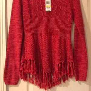 American Rag Cotton Sweater In Chili Pepper